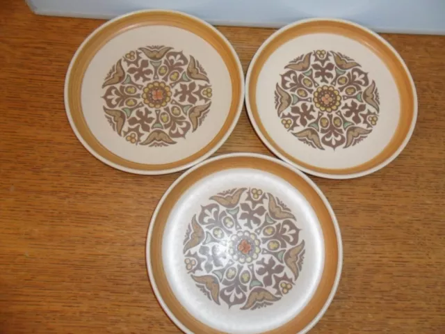 Denby/Langley "Canterbury" 1 x Salad/Side Plate 8in/21cm Wide (B) Free P & P