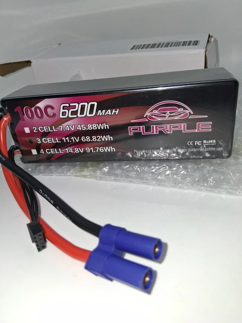 ハイテックリポバッテリーXPOWER HV 7.6V 4200mAh 2個セット Batteries, Control, Radio & Electronics, RC Model Vehicle Parts