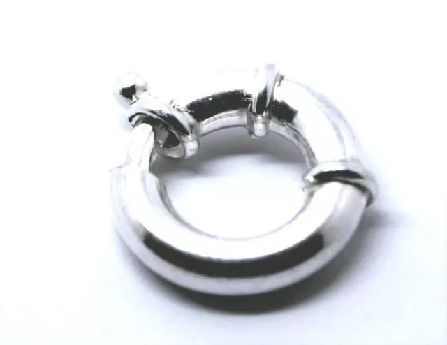 Kaedesigns New Genuine Large 20mm Sterling Silver 925 Bolt Ring Clasp