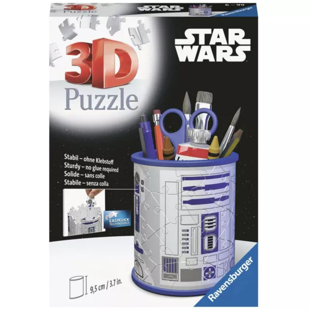 Ravensburger Puzzle 3D Puzzel Utensilo Star Wars R2D2