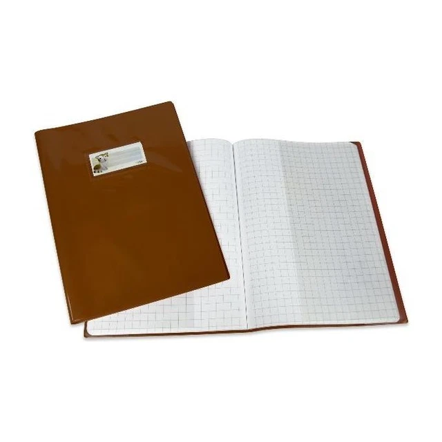 Copertina Per Quadernoni Maxi PVC 180micron - Marrone, Made In Italy - Foto 13