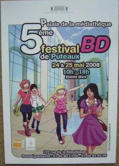 vanyda - festival puteaux 2008 - carte postale