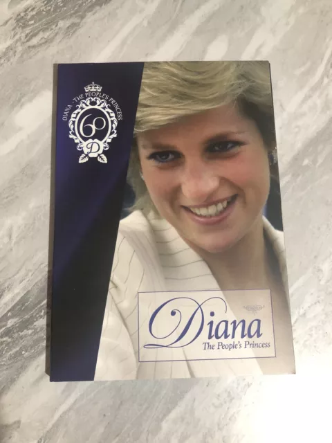 2021 Princess Diana 60th Birthday Coin Collection Folder Diana People’s Princess