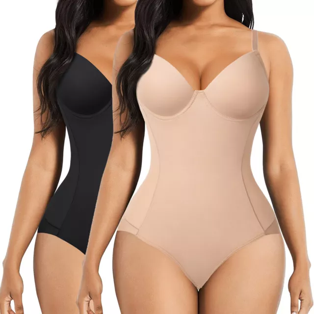 Fajas Colombianas Reductoras Full Body Shaper With Bra Post Surgery All in One U