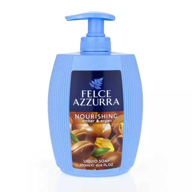 Paglieri Felce Azzurra Amber e Argan Flüssigseife 300 ml