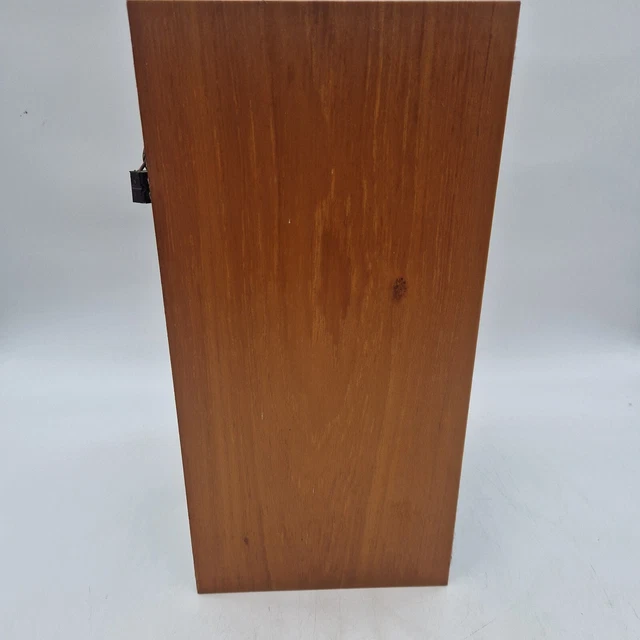 PAIR OF VINTAGE speakers brown and black front made in england retro £