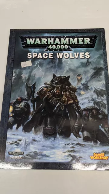 Warhammer 40K - Vintage Space Marines Space Wolves Codex GC #2