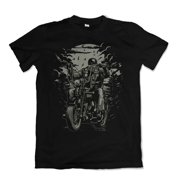 Live To Ride mens t shirt motorcycle biker bike garage mechanic S-3XL