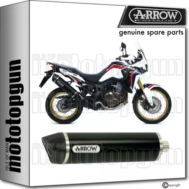 Arrow Exhaust Ok Maxi Race-Tech Black C Honda Crf 1000 L Africa Twin 2019 19