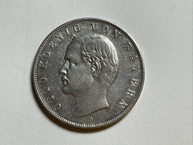 3 MARK DEUTSCHES Reich/ Kaiserreich Otto König von Bayern 1911 D