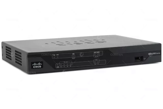 Cisco881W-Gn-E-K9 Cisco 881 4 Port 100Mb Ethernet Poe Integrated Services Router