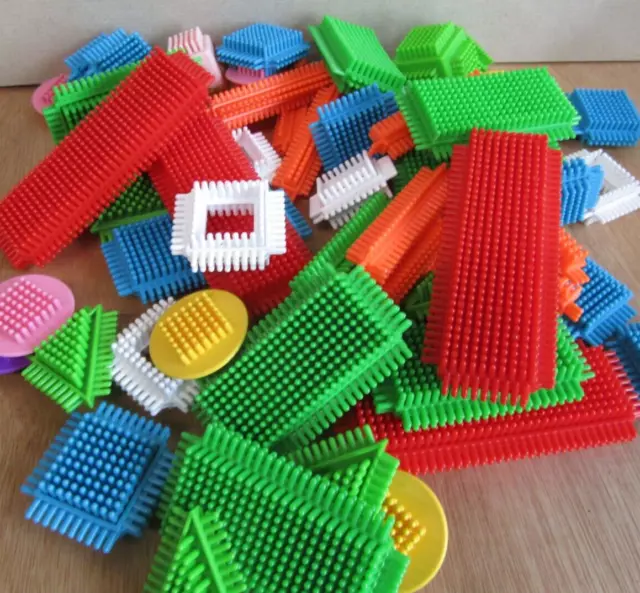 Stickle Bricks Bundle - 50 pieces Random loose Mix