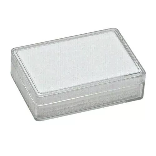 Lote De 10 Cajas / Cajas de Plástico 38 x 58 X 17MM Espuma en Blanco