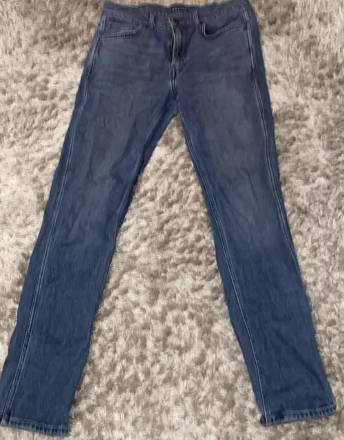 Jeans denim sbiaditi Levis Line 8 blu sbiaditi - W32 L32 Immac