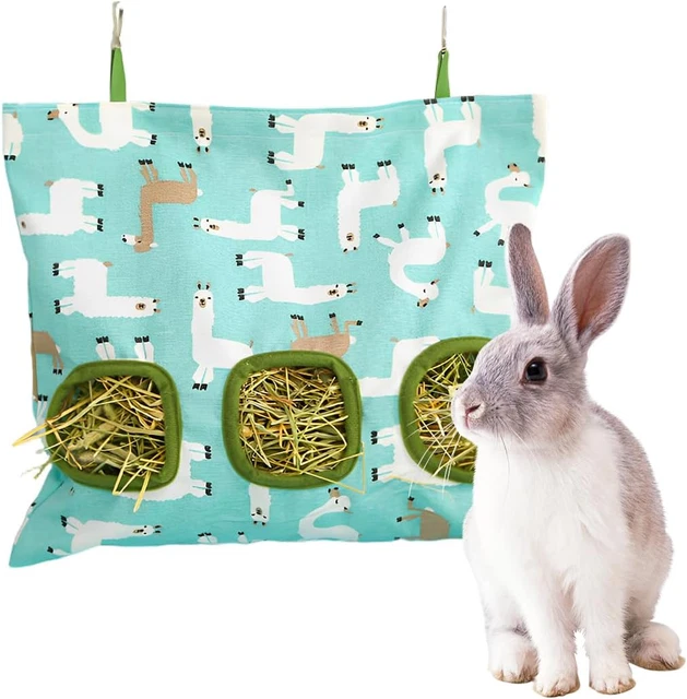 2 Mangiatoie Per Fieno Sospese - Per Conigli, Cavie E Piccoli Animali Domestici - Foto 7