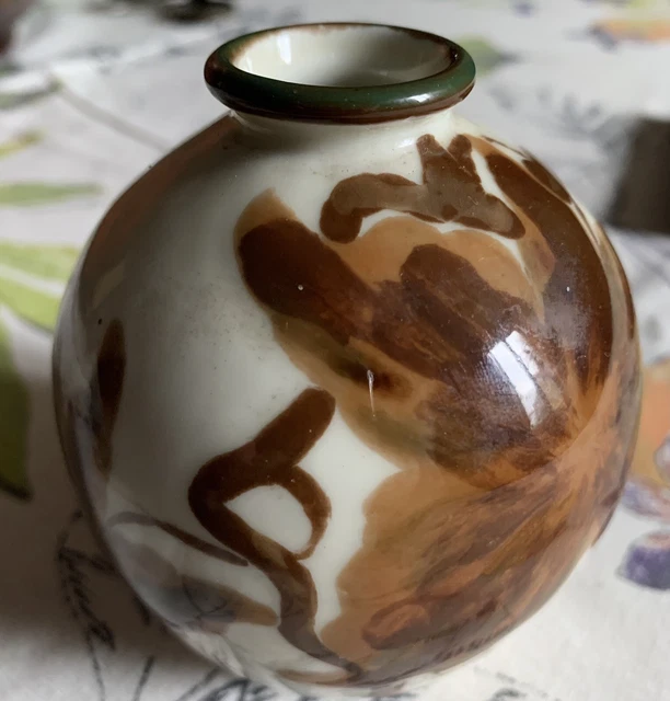 Camille Tharaud Limoges vase en porcelaine art déco