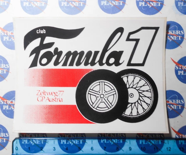 Fase Formula 1 adesivo sticker vintage auto tuning autocollant