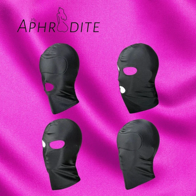 Geiths Mask BONDAGE FETISH HOOD - Gimp Face Mask Head Hood Adult Cosplay Mask BDSM ...