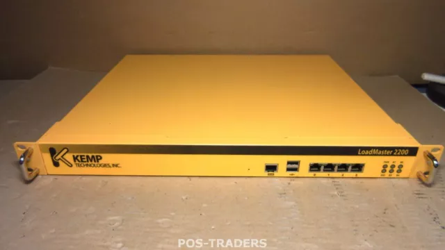 KEMP LoadMaster LM-2200 950Mbps 4X GbE ports L4 Load Balancer NSA1042N8-LM2200