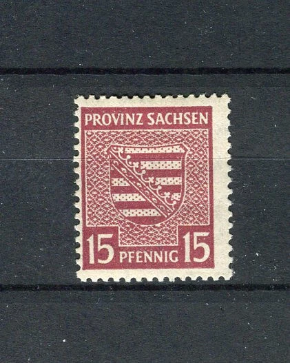 SBZ Provinz Sachsen 80 X postfrisch 15 Pf.  (9014)
