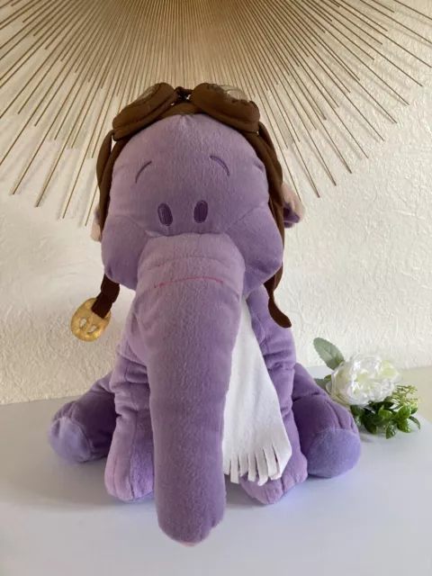 Grande peluche XXL Lumpy éléphant DISNEY STORE Efelant violet 66