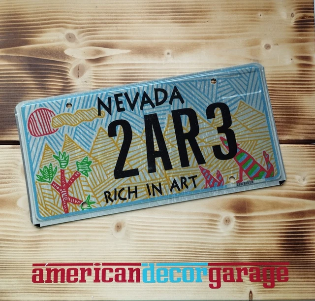 USA NUMMERNSCHILD/KENNZEICHEN/LICENSE PLATE * Nevada Rich in Art* EUR
