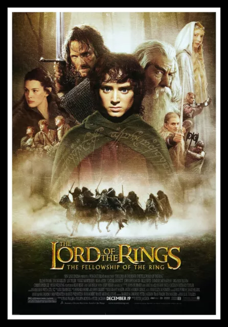 The Lord Of The Rings - Fellowship Movie Poster Print & Unframed Canvas Prints