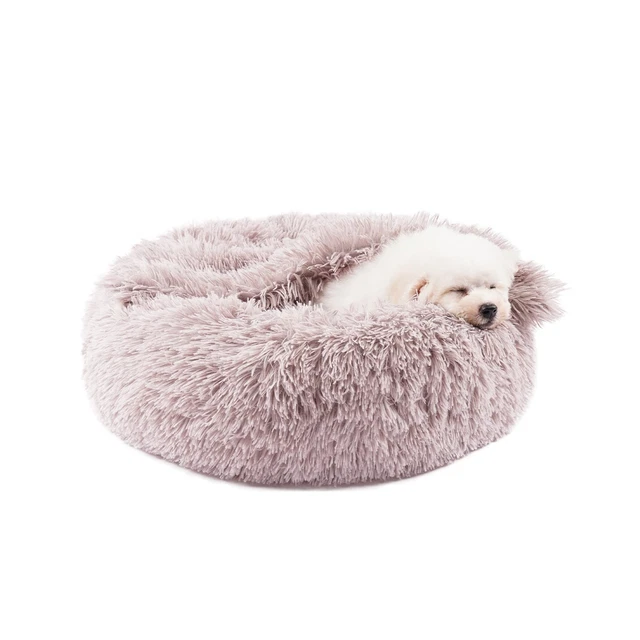 Himax Calming Dog Beds for Small, Medium Dogs and Cats, Round Dog Be... All Sale