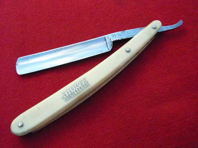 German Vintage Straight Razor Blade Solingen Firm