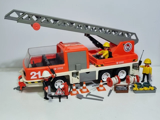 Camion De Pompier Majorette Mercedes Benz 1/70 Vintage N°258 - Jouet Ancien Occasion