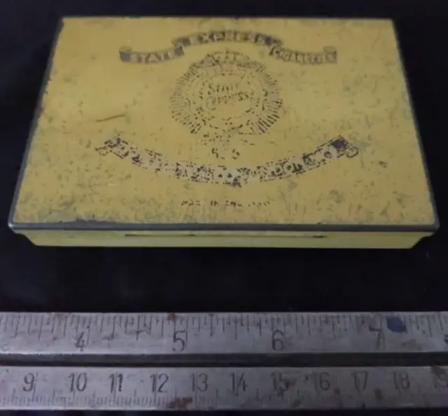 Vintage & Antique Tins. Tin Box Collectable Tobacco State Express Piccadilly