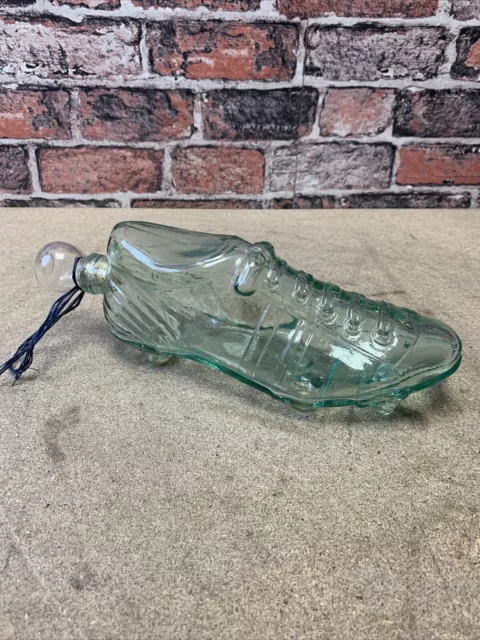 Botas de fútbol botella de vidrio con corcho en buen estado
