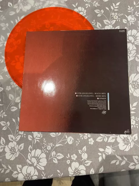 DEPECHE MODE - Strangelove (Blind Mix) - Original Ltd. German Orange Vinyl 12" 2