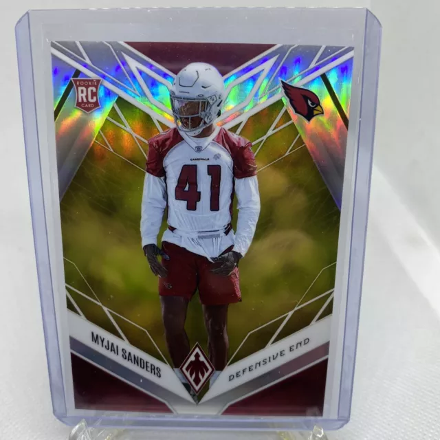 2022 Panini Phoenix GOLD Parallel Myjai Sanders RC #187 #’d /75