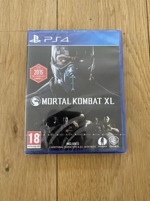 Mortal Kombat XL PlayStation 4 PS4 Factory Sealed Brand New