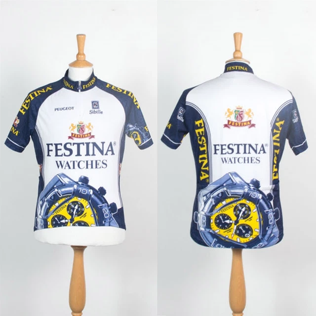 Maillot Cycliste Team Festina Watches 1999 Biemme - Taille 3/M, Occasion