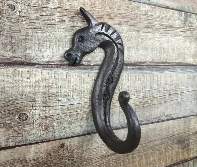 Wall Hook, Bathroom Hooks, Forged Clothes Hooks, Horse
