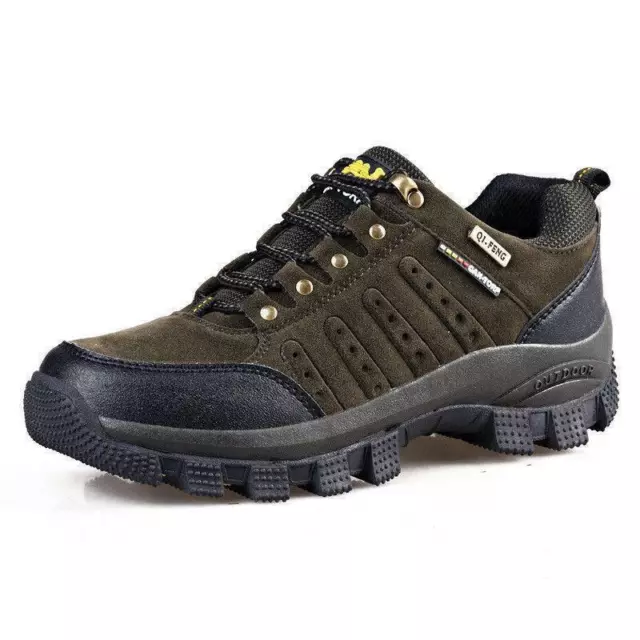 Hot Mens Waterproof Trail Hiking Boots Atheltic Non Slip Walking Outdoor Shoes