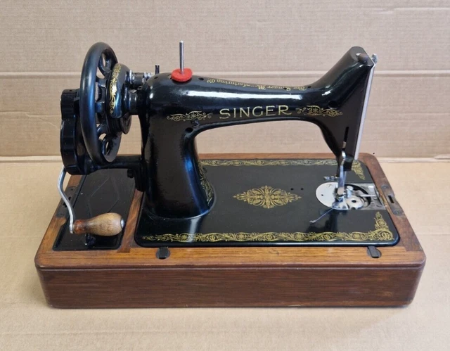 SINGER SEWING MACHINE 1928 Model with Wood Case £135.00 - PicClick UK