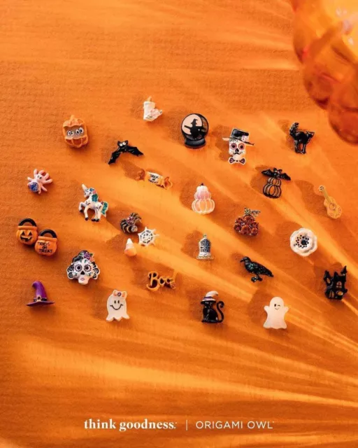 Origami Owl Halloween 2023 Charms Free Shipping