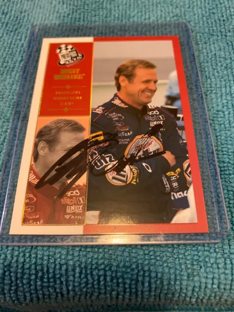 rusty wallace autograph Card Nascar