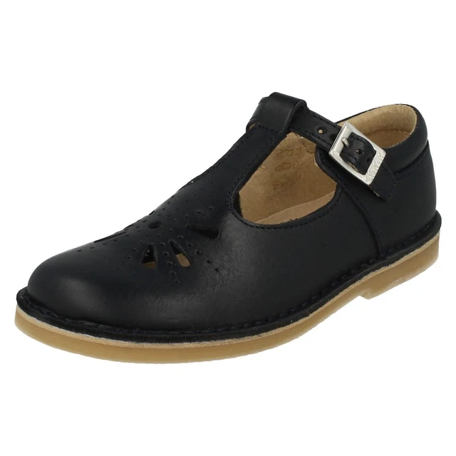 Neonato da Bambina Startrite Navy Pelle Classico Scarpe: Lottie IV