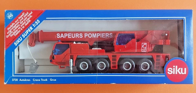 ANCIEN CAMION POMPIERS SIKU Faun KF 1/55 vintage firetruck . EUR 11,99