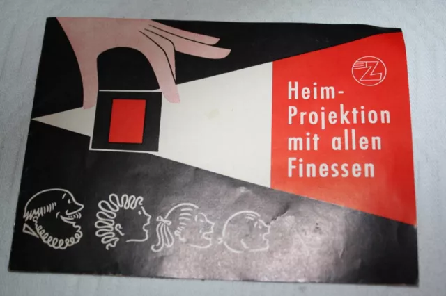 Original Zett Prospekt "Heimprojektion mit allen Finessen"