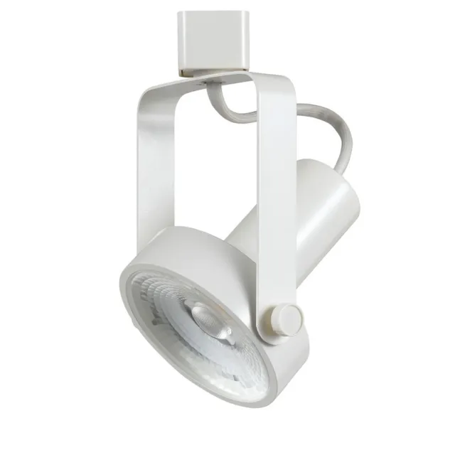 Cal Lighting LED 7.8" Height Metal Track Head, White - HT-120-WH