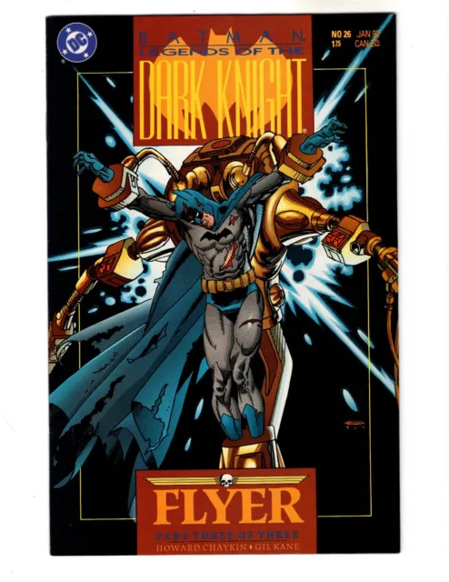 Batman Legends Of The Dark Knight #26 [Vf-Nm] Dc Comics 1992