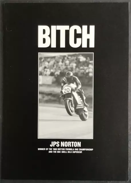 NORTON F1 MOTORCYCLE Sales Brochure c1989