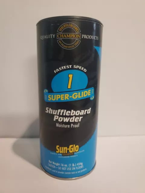 Sun-Glo Super Glide Speed #1 Shuffleboard Powder Wax Sand