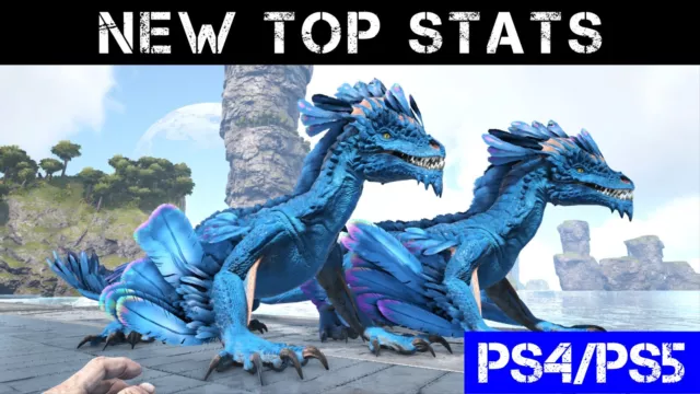 ARK Survival Evolved PS4 PS5 PVE Genesis 2 Voidwyrm New Top Stats (Void)  705 m