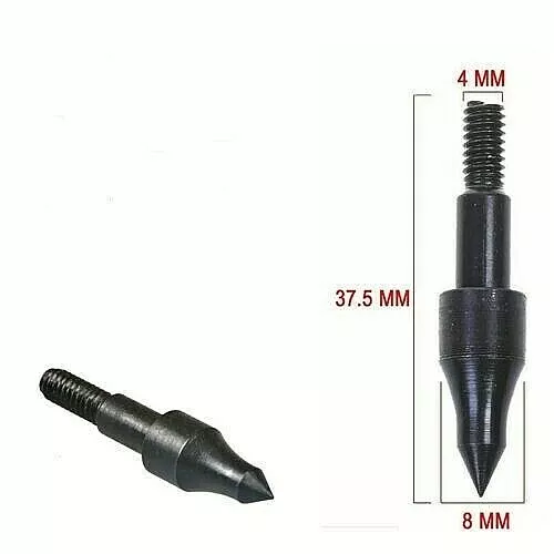 Arrow Points 100 grain Screw in Broadheads - Archery Target Shooting Hunting 3